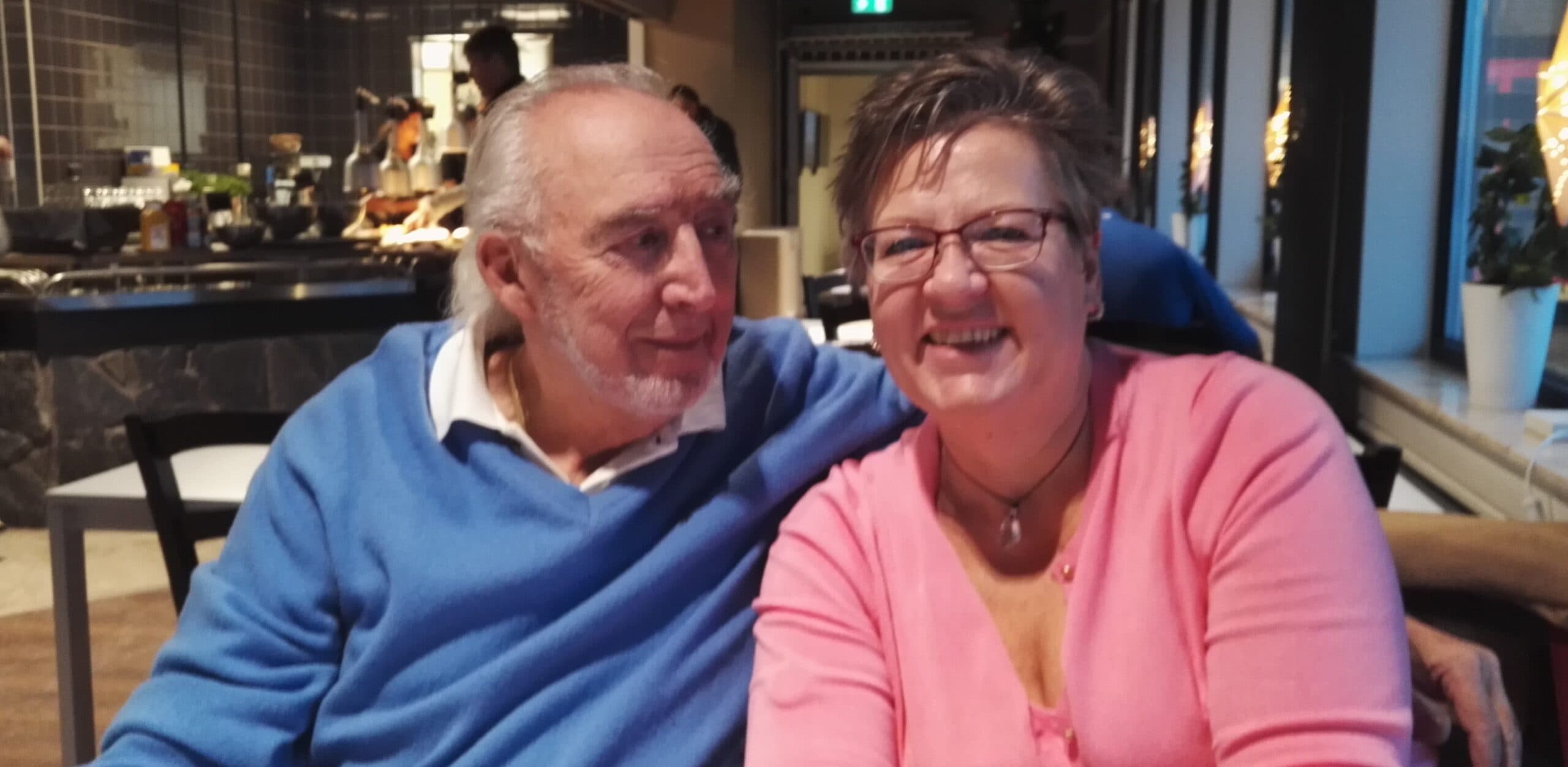 Katarina Lövelius och Sture Johansson